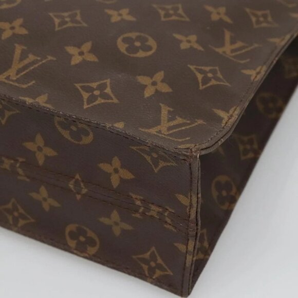 LOUIS VUITTON Monogram Sac Plat Hand Bag - Picture 9 of 16